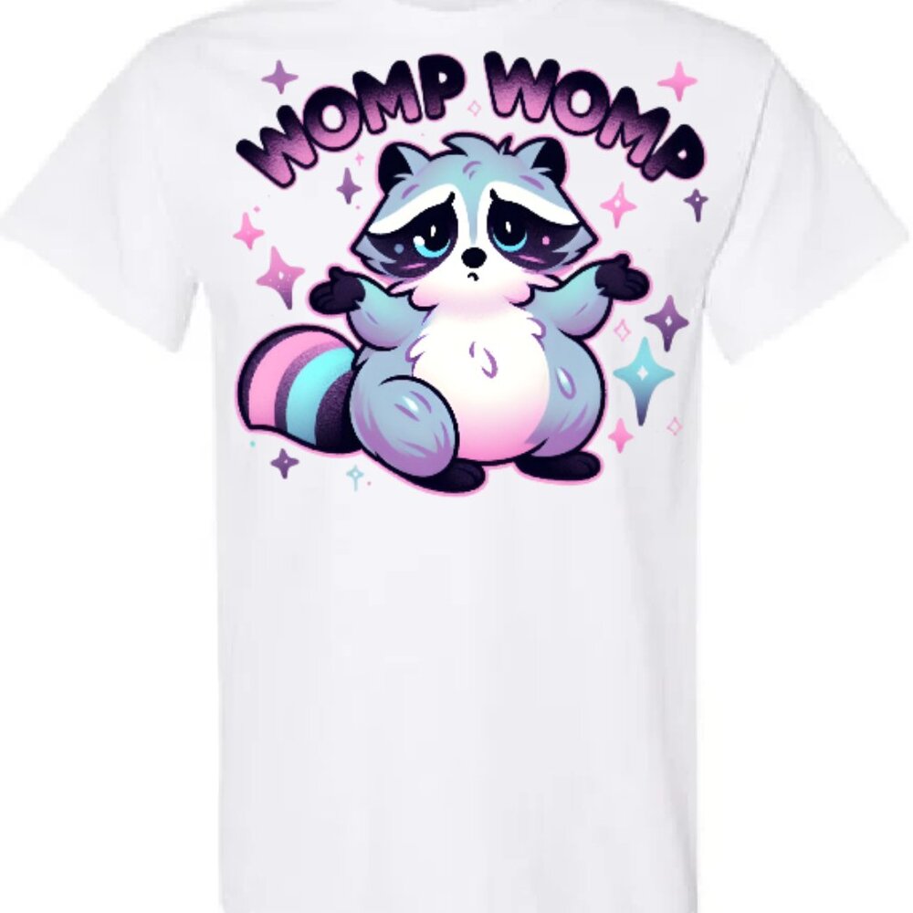 Womp Womp Colorful Raccoon - Picture 2 of 2